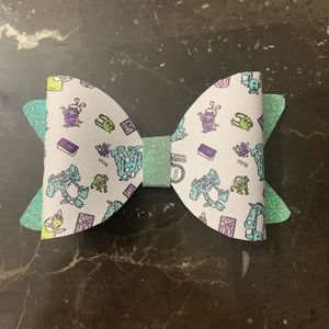 Monster inc hair bow
